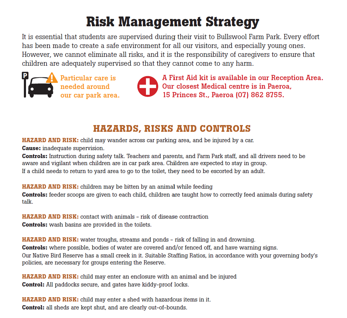 Risk Management Assessment